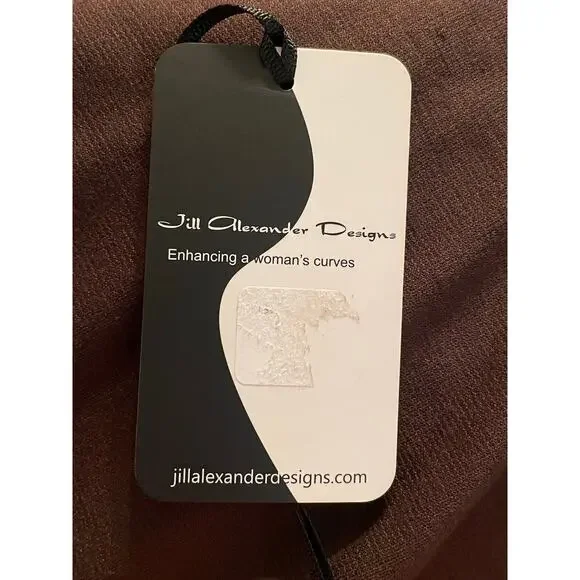 Jill Alexander Chocolate Brown Plus Size Jumpsuit – Sizes 1X–3X - Picture 9 of 10